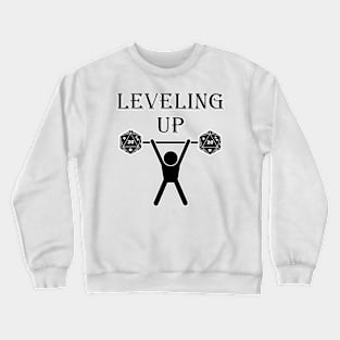 Leveling Up Lifting Crewneck Sweatshirt